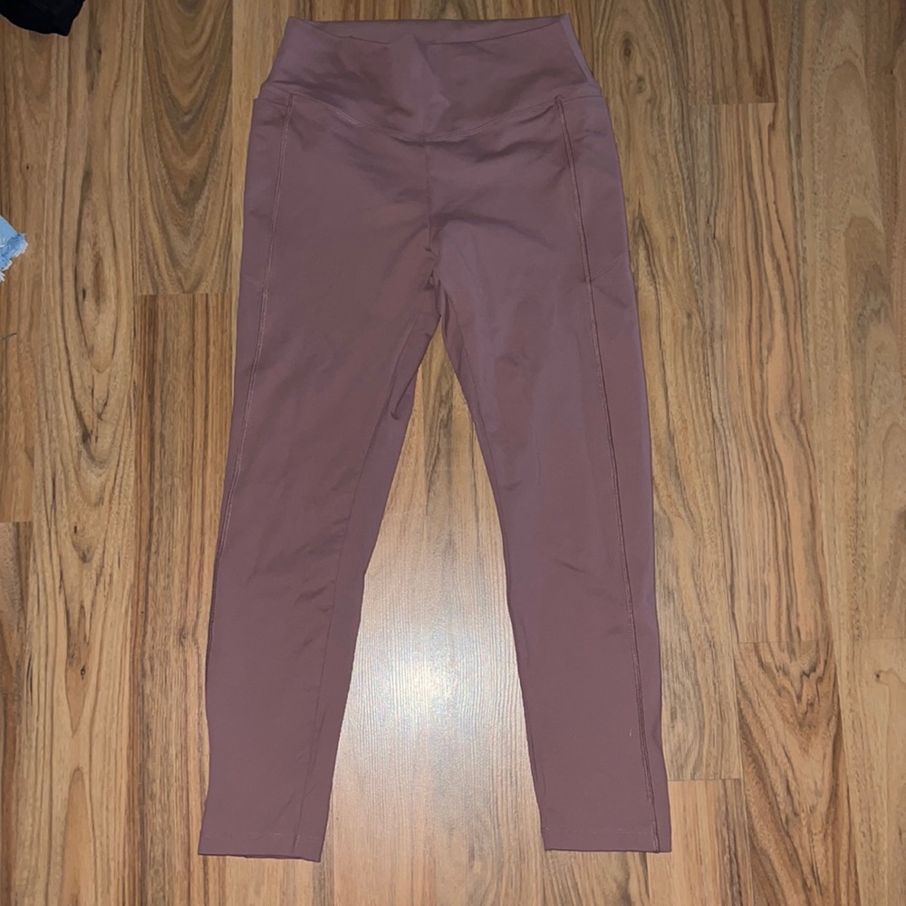 pink leggings, size medium